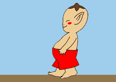 ビリケンイラスト
